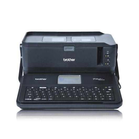 Thermische Etikettendrucker WiFi Brother PT-D800W mit Abnehmbarem Tastatur