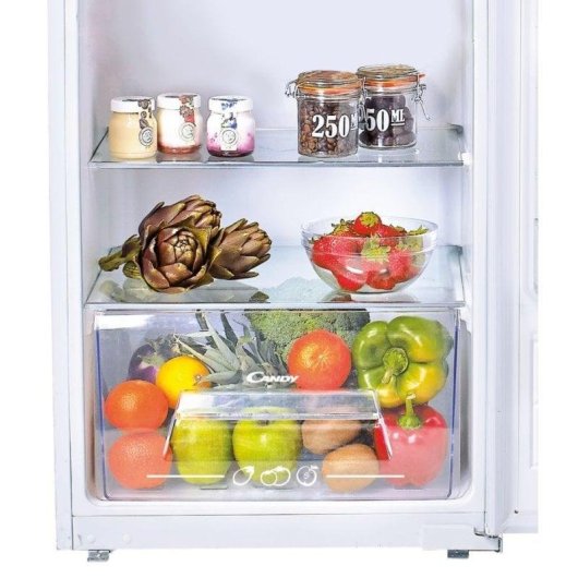 Frigorífico Combi Candy Krió Suite CIO 225 EE/N Total No Frost 122cm 179L E Branco