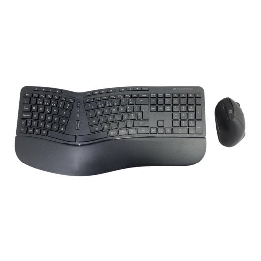 Conceptronic ORAZIO ERGO Conjunto de Teclado + Rato Sem Fios RF Preto (PT)
