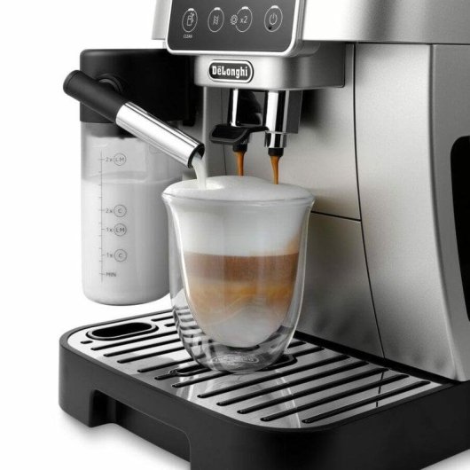 Máquina de café de filtro DeLonghi Magnifica Start 1,8L 15 Bares Preta Prata