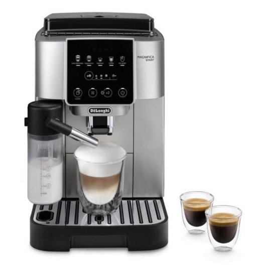 Máquina de café de filtro DeLonghi Magnifica Start 1,8L 15 Bares Preta Prata