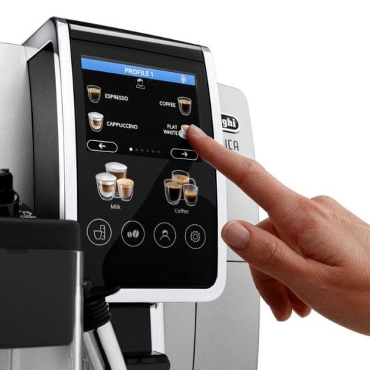 De‘Longhi ECAM380.85.SB Dynamic Plus Kaffeevollautomat, 1450 W, Schwarz