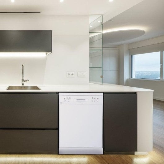 Lavastoviglie Edesa EDW-6130 WH 13 Coperti Classe E funzione Aquastop