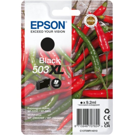 Cartucho de Tinta Original Epson 503XL XL Negro