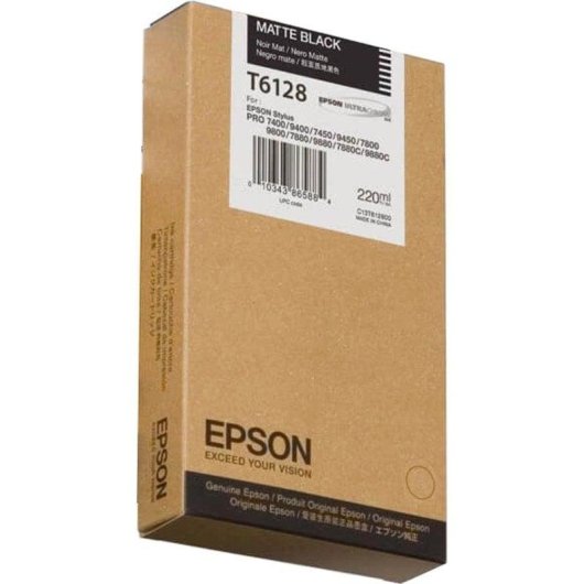 Cartucho de Tinta Original Epson Negro Mate 220 ml
