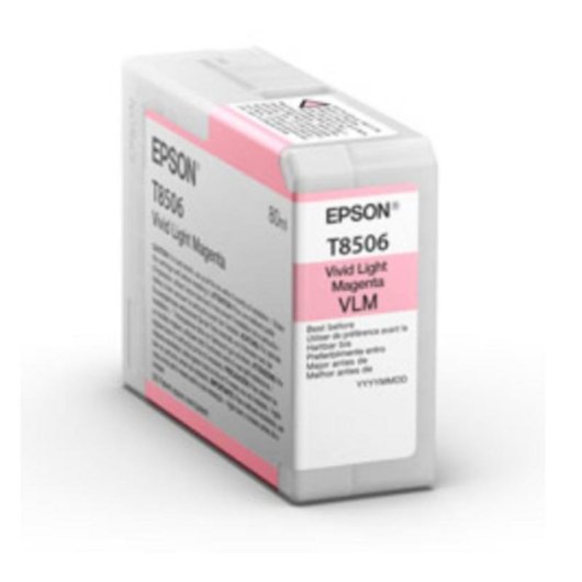 Cartouche d'encre Epson C13T85060N Magenta clair vif 80 ml