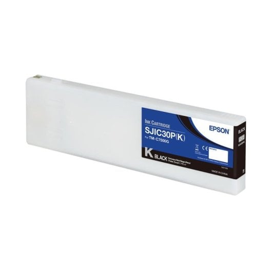 Cartucho de tinta Epson SJIC30P(K) negro pigmentado para ColorWorks C7500G