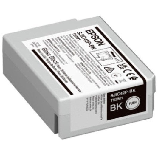 Cartucho de Tinta Epson SJIC42P-BK Preto Compatível CW-C4000e