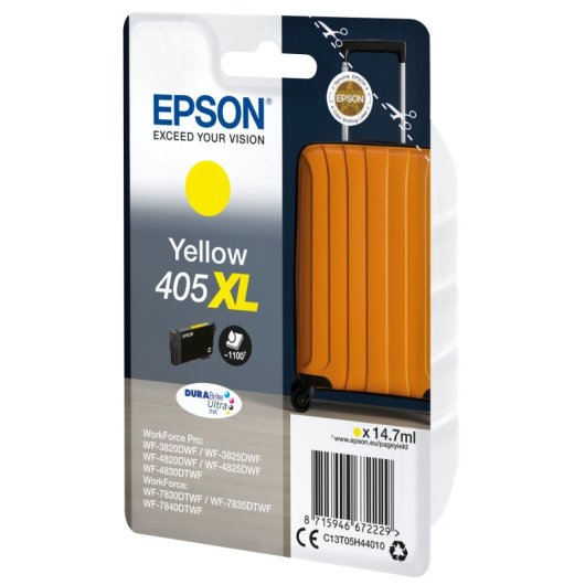 Epson Encre DURABrite Ultra jaune 405XL en paquet unique
