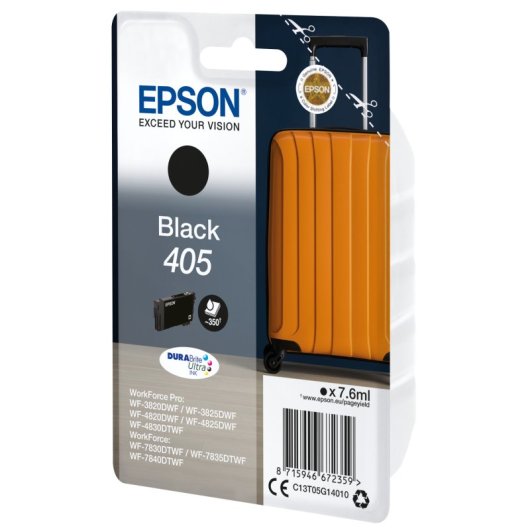 Cartucho de Tinta Original Epson 405 DURABrite Ultra Ink Negro