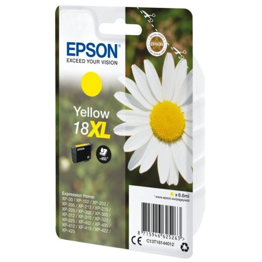 Cartucho Epson Daisy 18XL Amarelo (Etiqueta RF)