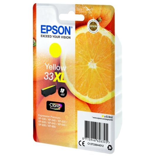 Epson Oranges C13T33644022 Druckerpatrone 1 Stück(e) Original Hohe (XL-) Ausbeute Gelb