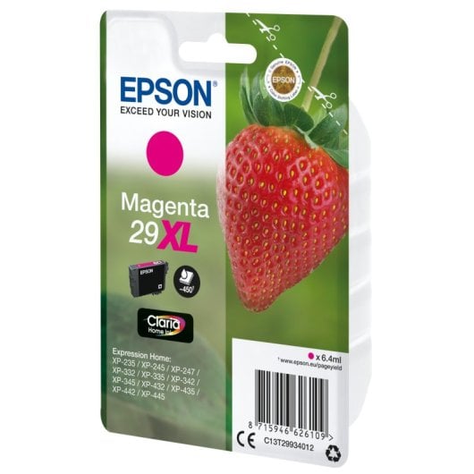 Epson Strawberry Confezione singola Magenta 29XL Inchiostro Claria Home