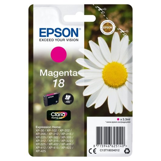 Cartuccia Epson Daisy 18 Magenta (etichetta RF)