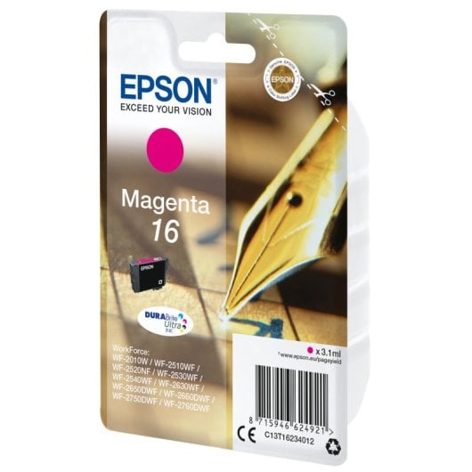 Cartuccia Epson Pen e cruciverba 16 magenta (etichetta RF)