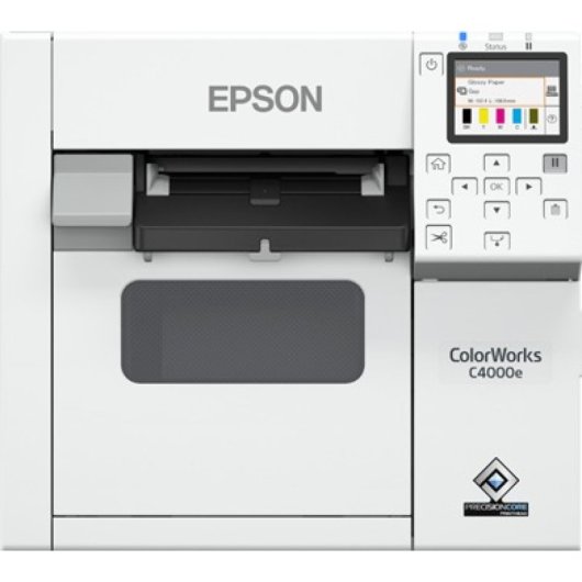 Epson CW-C4000e (bk) Etikettendrucker Tintenstrahl Farbe 1200 x 1200 DPI 102 mm/sek Kabelgebunden