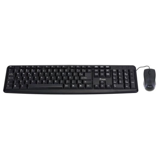 Equip 245202 Conjunto de Teclado e Rato USB Pretos (PT)