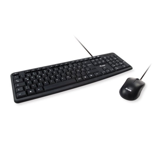 Equip 245202 Conjunto de Teclado e Rato USB Pretos (PT)