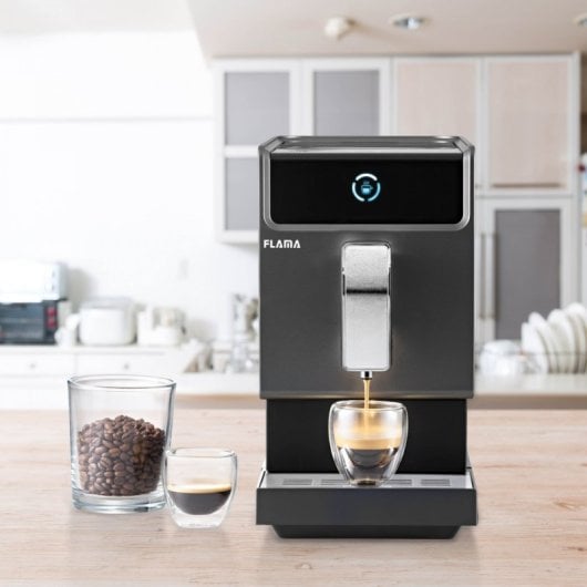 Flama 1293FL Máquina de Café Automática Expresso 1.2L 1470W Preta