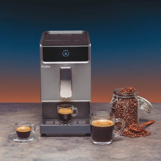 Flama 1293FL Máquina de Café Automática Expresso 1.2L 1470W Preta