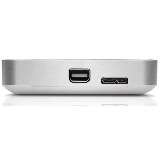 G-Technology G-DRIVE Mobile externe Festplatte 1 TB Thunderbolt Silber