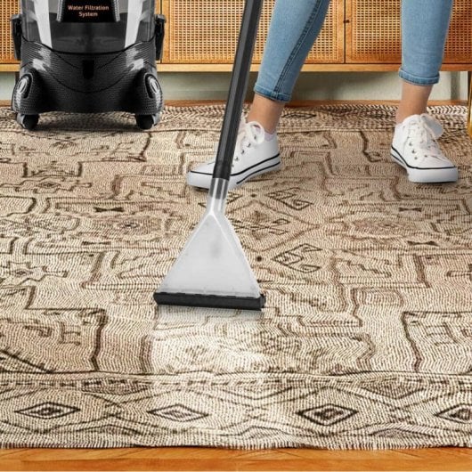 Haeger VC-12W.045A Aquaclean Pro Aspiradora de Chão Seco/Húmido 1400 W Preto