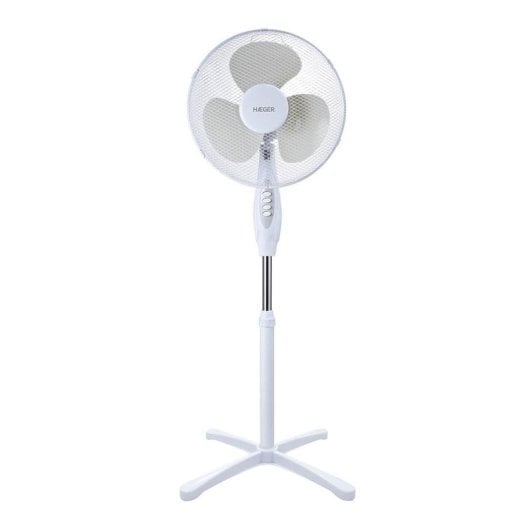 Ventilador Haeger Cross Wind SF-16W.011A 45W 3 Velocidades 40cm Blanco