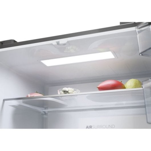 Frigorifero side-by-side Haier Cube 83 Series 5 HCW58F18EWMP Libera installazione 507 LE Platino, Acciaio inossidabile