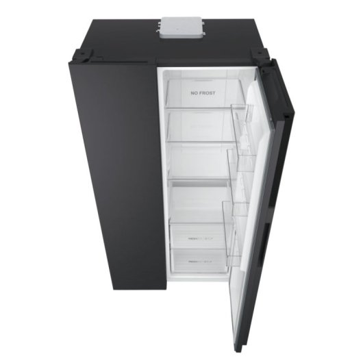 Haier SBS 90 Serie 3 HSR3918ENPB Frigorífico Americano E Preto