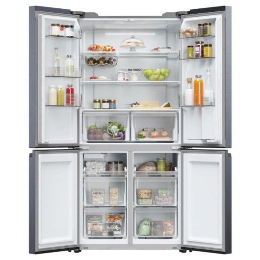 Haier Cube 90 Serie 5 HCR5919EHMB Frigorífico Americano E Negro