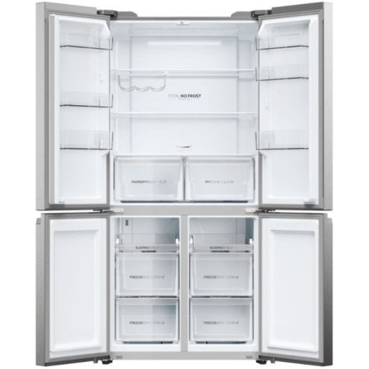 Haier Cube 90 Serie 5 HCR5919ENMP Frigorífico Americano NoFrost E Acero inoxidable