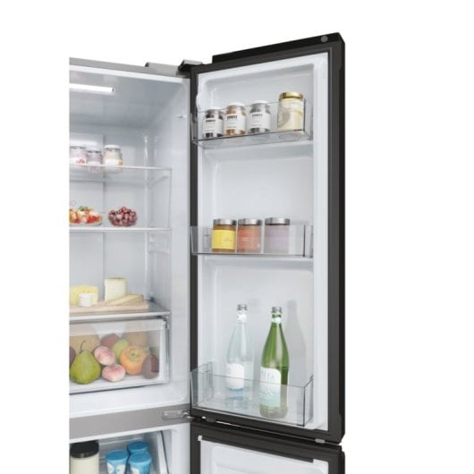 Haier Cube 83 Serie 3 HCR3818ENPT Frigorífico Americano E Antracita