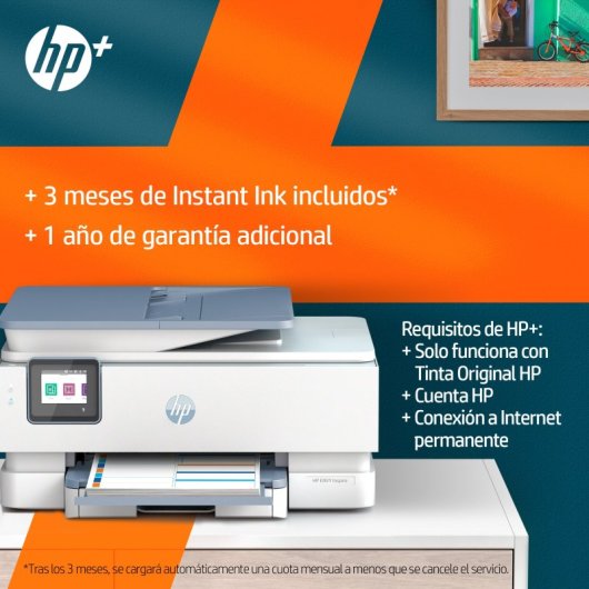 HP Envy Inspire 7921e Multifunción Color WiFi Dúplex