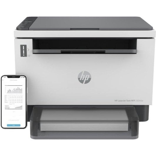 Multifunções HP LaserJet Tank MFP 2604dw Laser Mono WiFi Dúplex Negócios