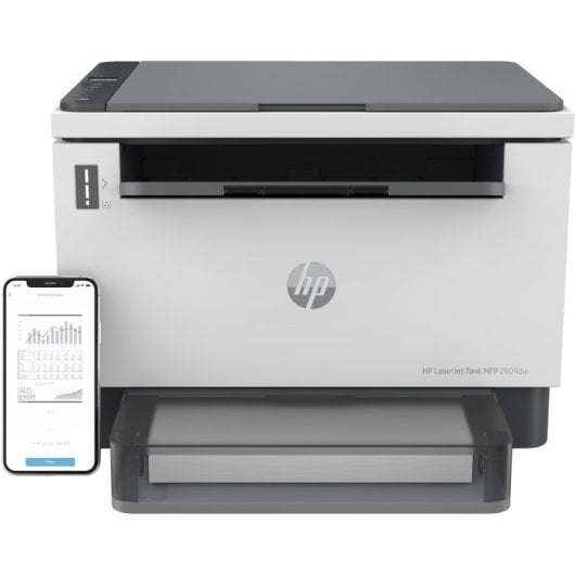 HP LaserJet Tank MFP 2604dw Impresora Multifunción Láser Monocromo WiFi Dúplex