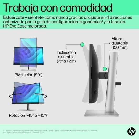 Monitor HP E22 G5 21,5" FullHD 75Hz IPS Ergonomie USB-Hub