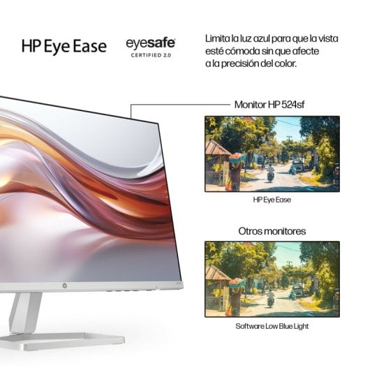 HP Series 5 23.8 inch FHD Monitor - 524sf Computerbildschirm 60,5 cm (23.8") 1920 x 1080 Pixel Full HD LCD Silber