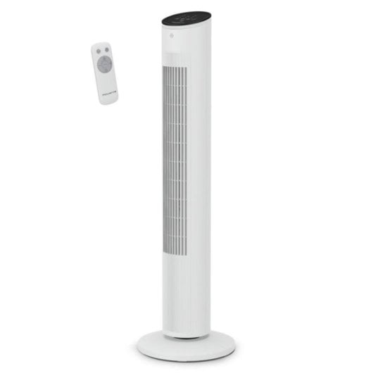 Ventilador de torre Rowenta Eole VU6871 Silencioso Blanco 3 Velocidades 193,8 m³/h Temporizador