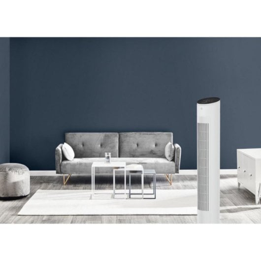 Ventilador de torre Rowenta Eole VU6871 Silencioso Blanco 3 Velocidades 193,8 m³/h Temporizador
