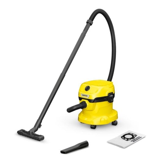 Kärcher WD 2 Plus V-12/4/18 Aspirateur sans tambour 12 L Sac à poussière sec et humide 1000 W