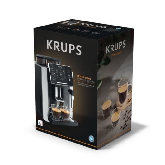 Krups Sensation EA910E Cafetera Automática Espresso 1.7L Negra