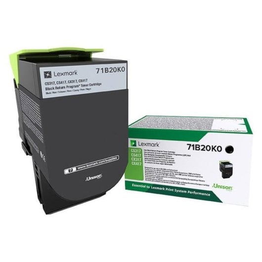 Cartuccia toner Lexmark 71B20K0 1 pezzo(i) Originale Nero