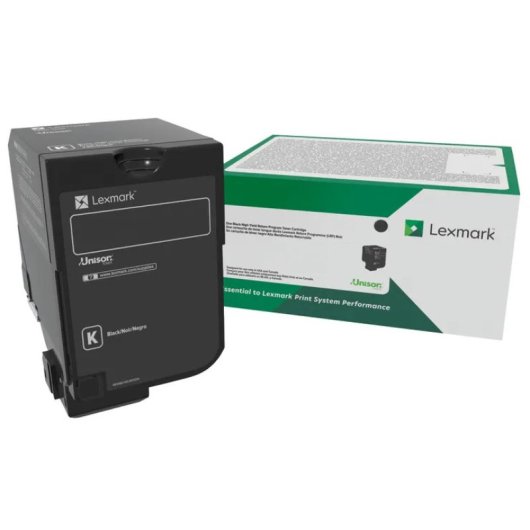 Cartucho de Tóner Original Lexmark 74C2HKE XL Negro