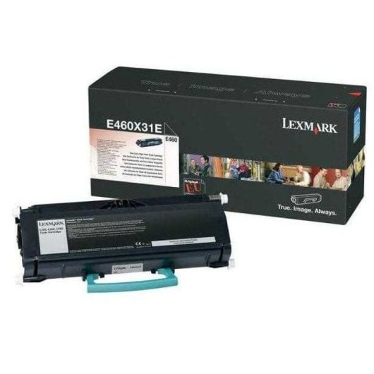 Lexmark E460X31E Tonerkartusche 1 Stück(e) Original Schwarz