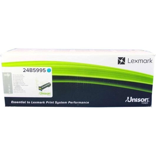 Lexmark 24B5995 cartucho de toner 1 unidade(s) Original Ciano