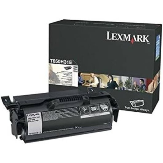 Cartucho de toner Lexmark T650H31E 1 unidade(s) Original Preto