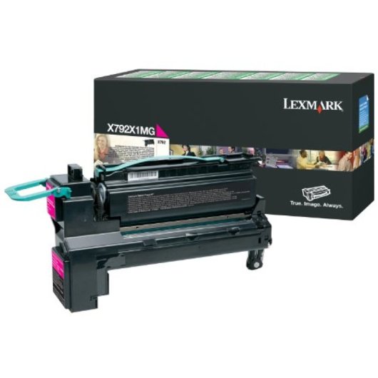 Cartucho de toner Lexmark X792X1MG 1 unidade(s) Original Magenta