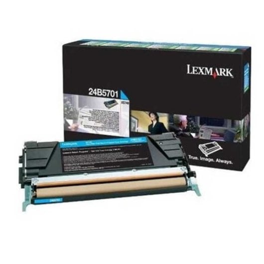 Lexmark 24B5701 cartouche de toner 1 pièce(s) Original Cyan