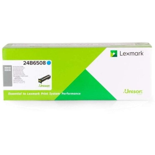 Cartucho de Tóner Original Lexmark 24B6508 Cian