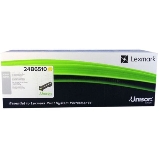 Cartucho de Tóner Original Lexmark 24B6510 Amarillo